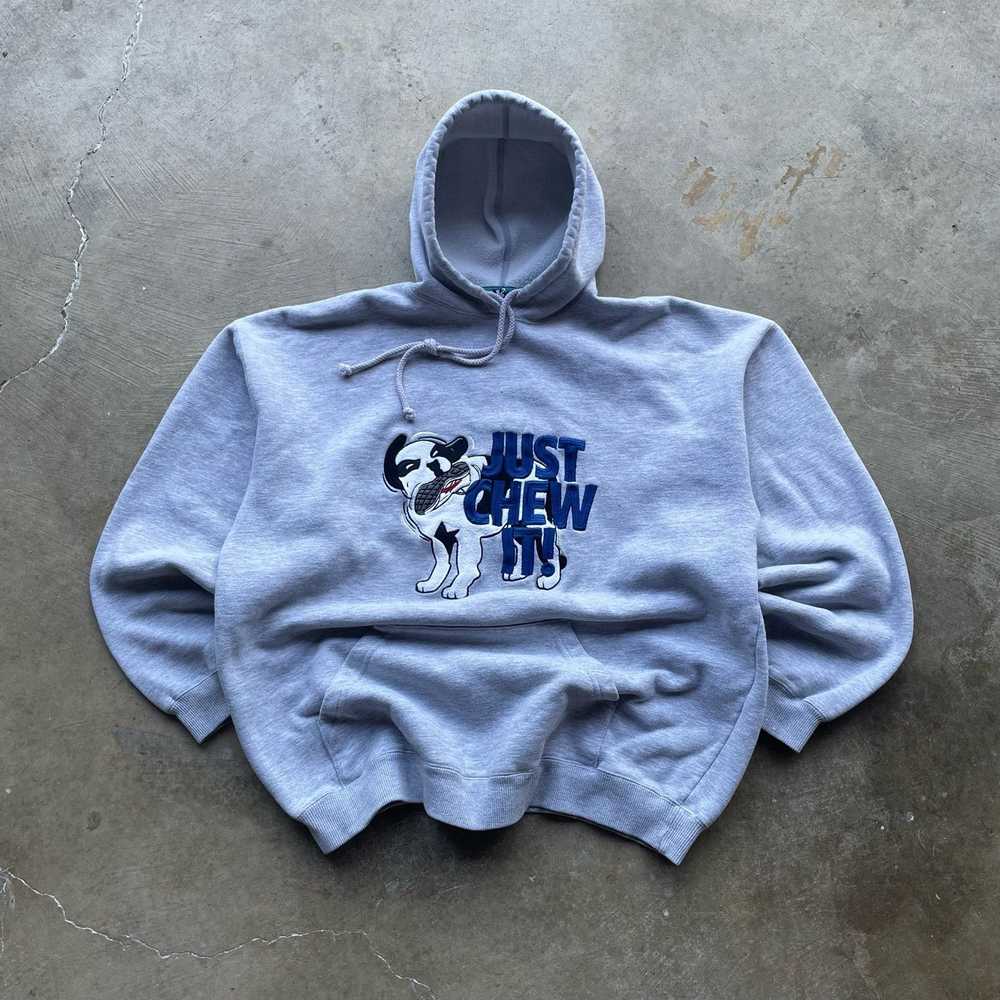 Vintage VINTAGE NIKE PARODY BIG DOGS HOODIE JUST … - image 1