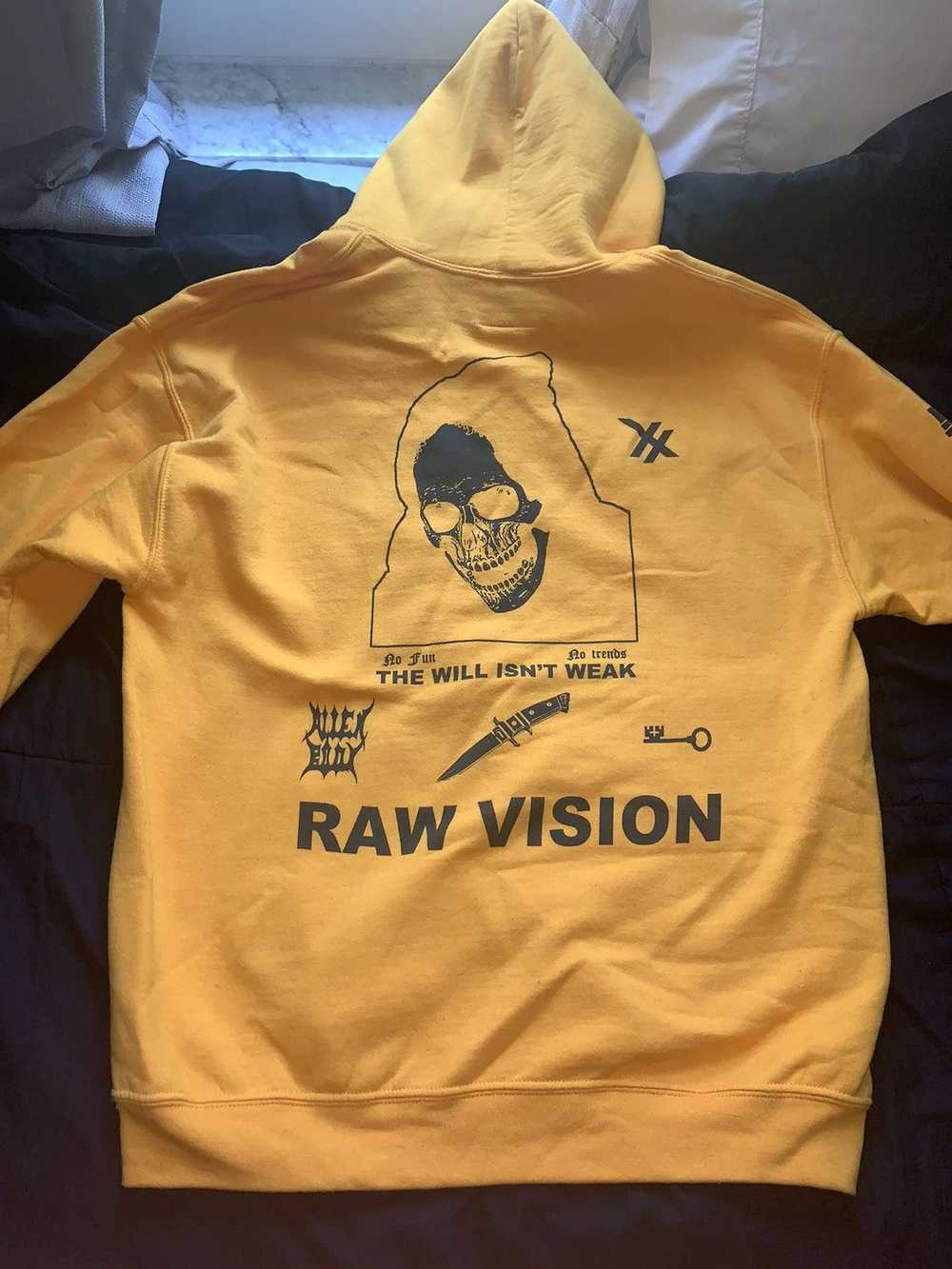 LIL PEEP Lil peep Raw vision hoodie OG - image 1