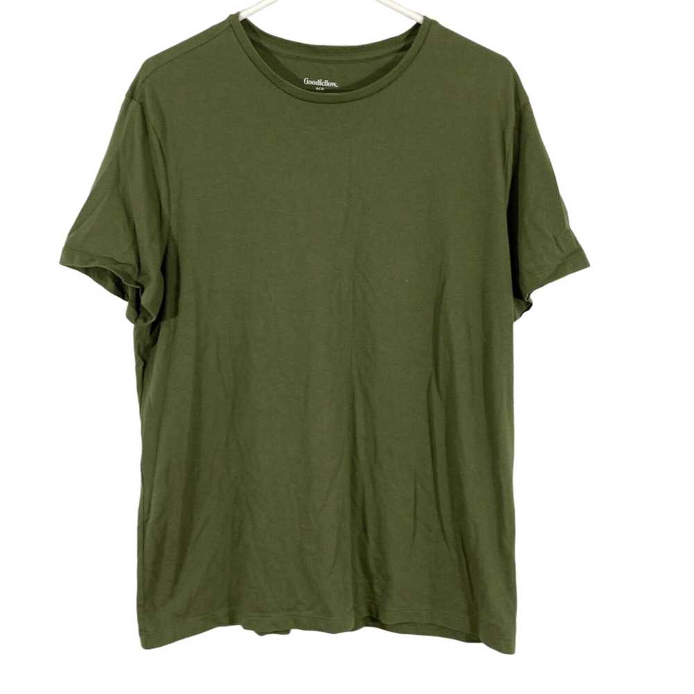 Vintage Goodfellow & Co Mens Green Short Sleeves … - image 1