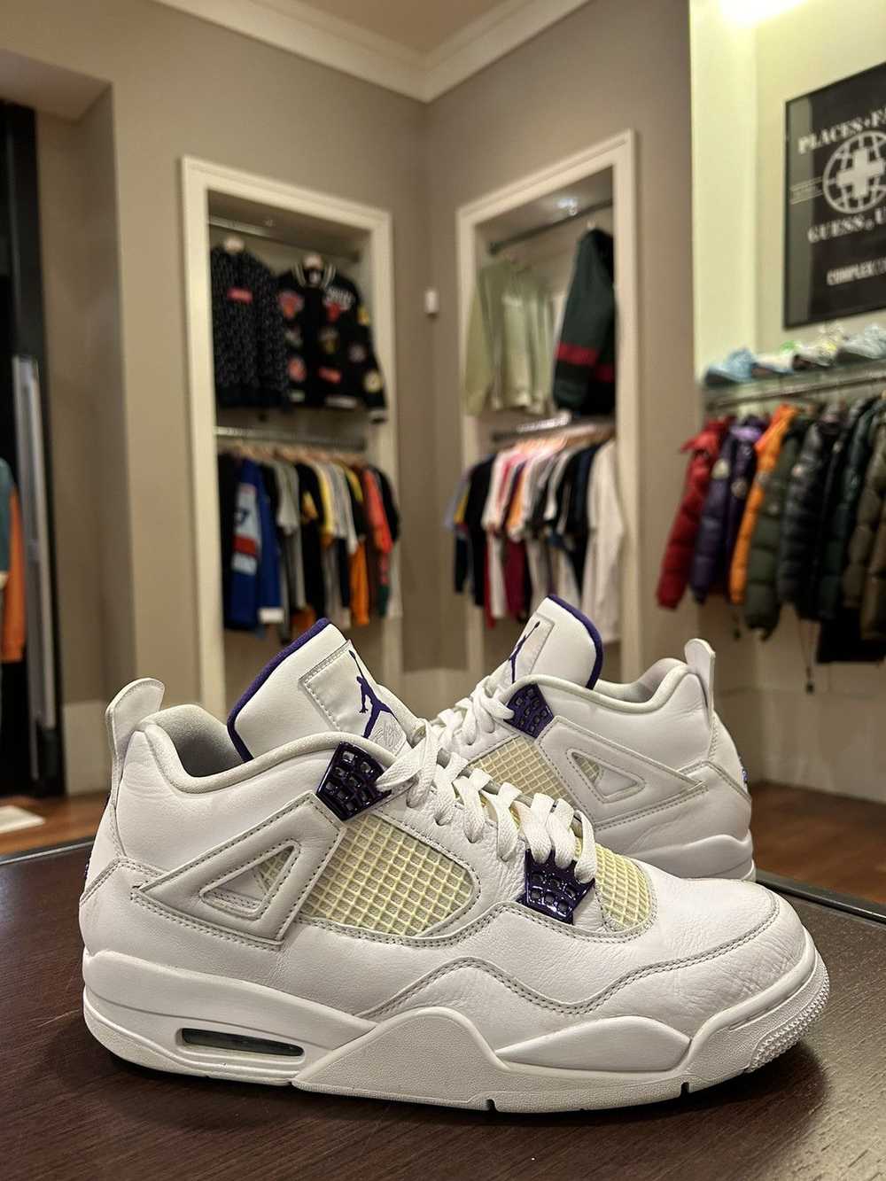 Jordan Brand Jordan 4 Retro Metallic Purple - image 2