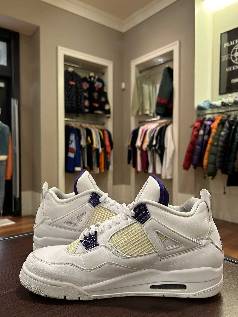 Jordan Brand Jordan 4 Retro Metallic Purple - image 3