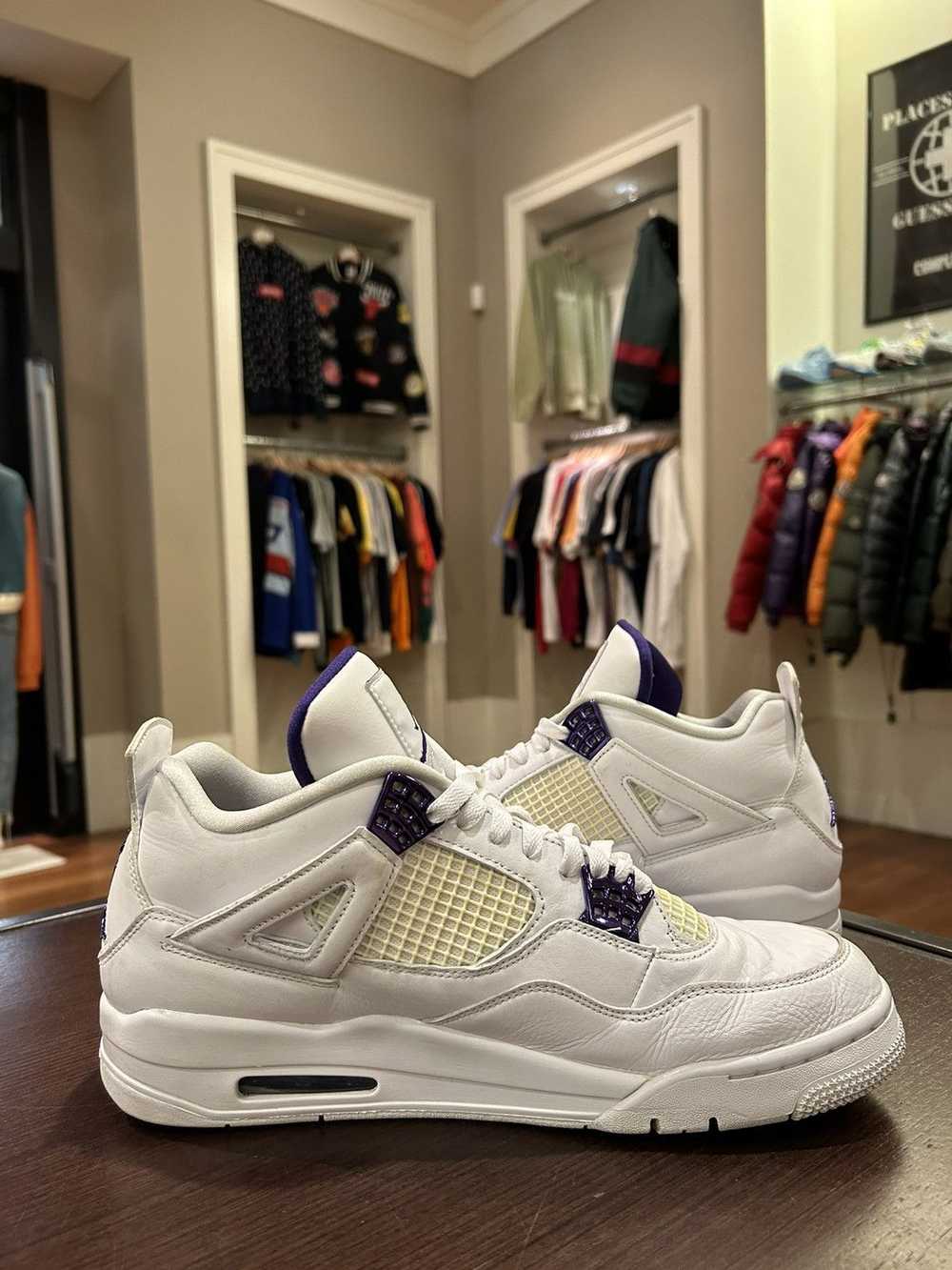 Jordan Brand Jordan 4 Retro Metallic Purple - image 4