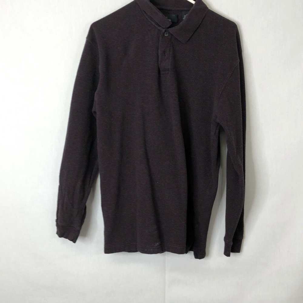 Vintage Marc Edwards Mens Black Long Sleeves Coll… - image 1