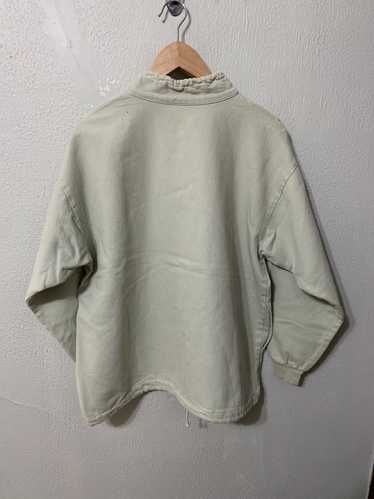 Vintage Vintage Crewneck Mint Flower Square Drawst