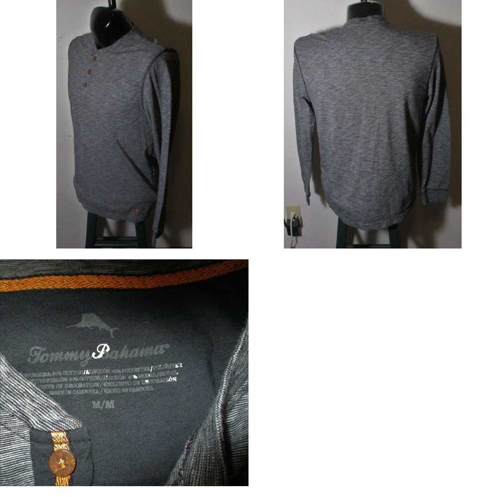 Tommy Bahama Men's TOMMY BAHAMA Gray Long Sleeve … - image 4