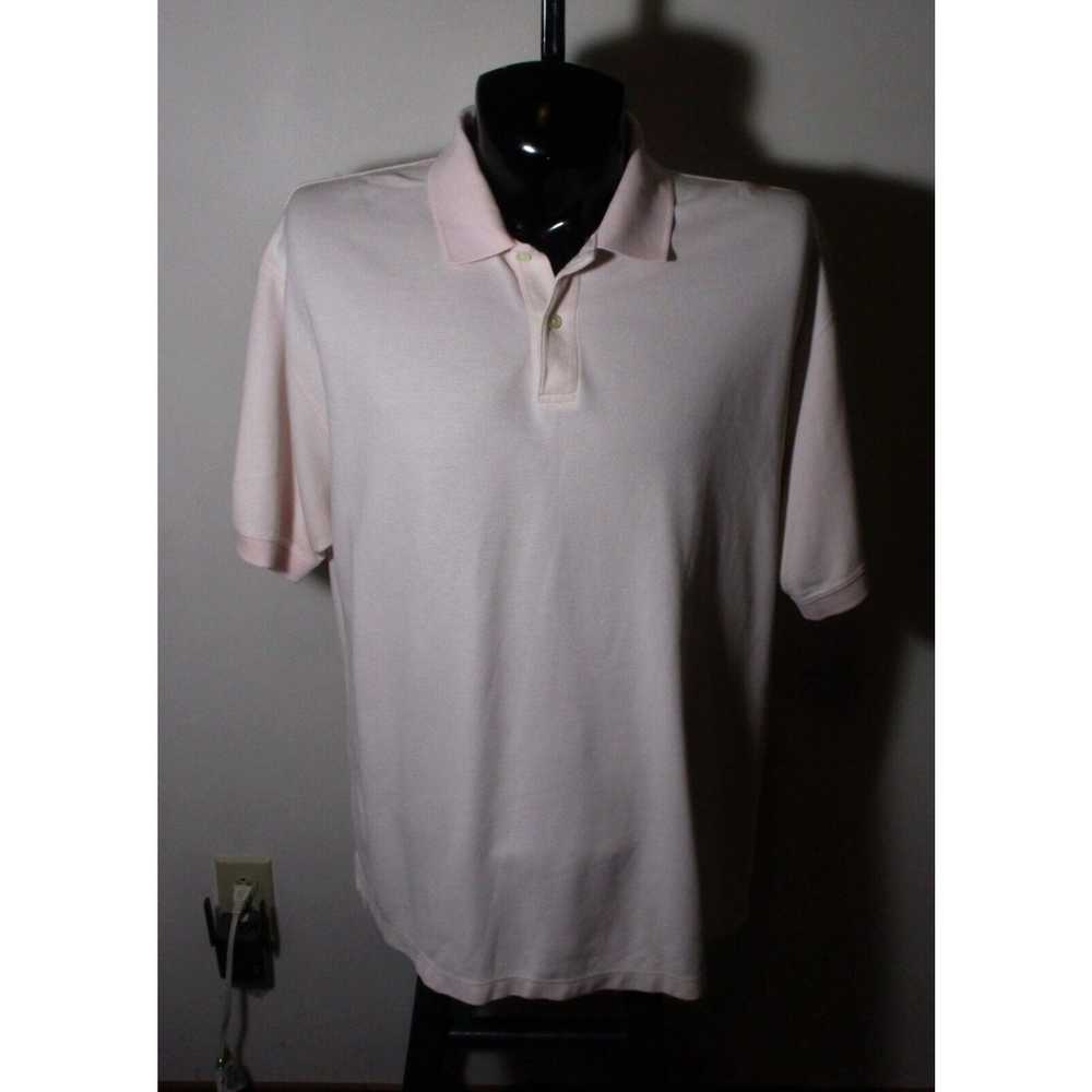 Vintage Men's L.L. BEAN Light Pink Short Sleeve P… - image 1