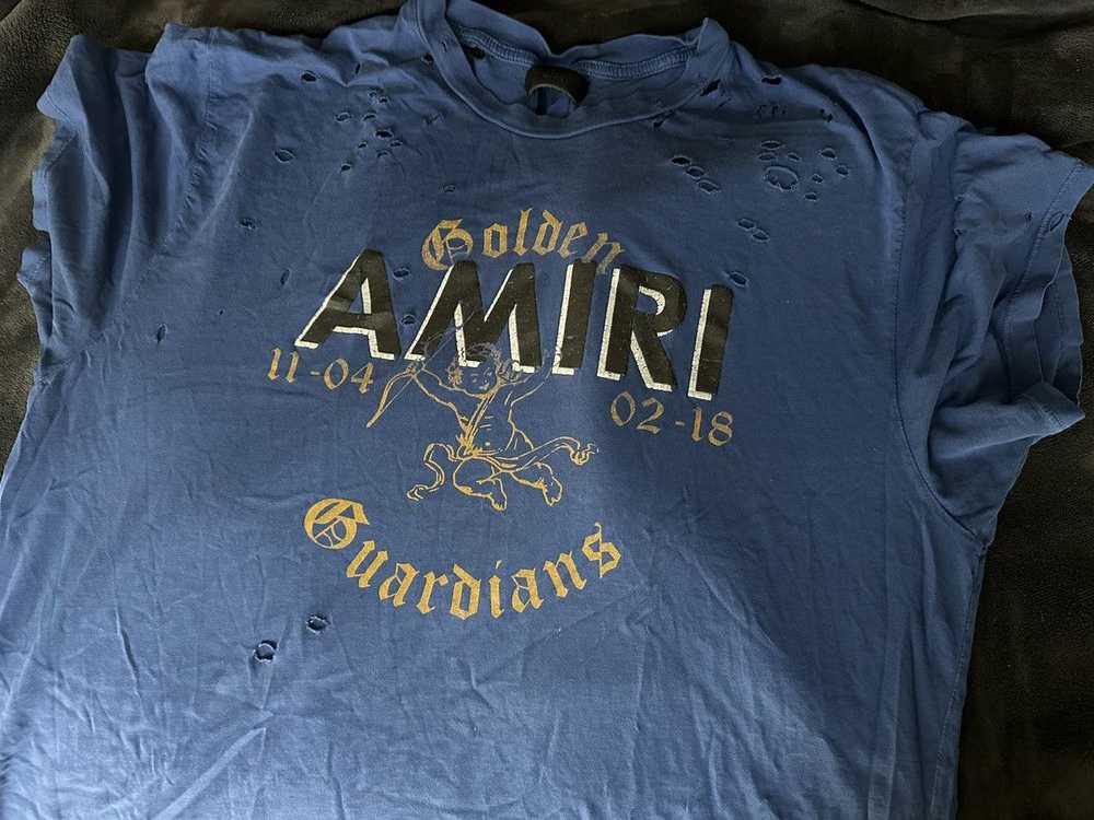 Amiri Amiri Distressed Tee Size XXL - image 2