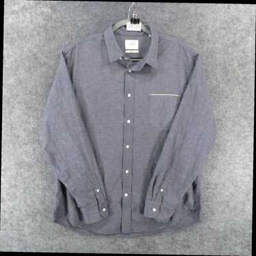 Billy Reid Billy Reid Shirt Mens Extra Large Stan… - image 1