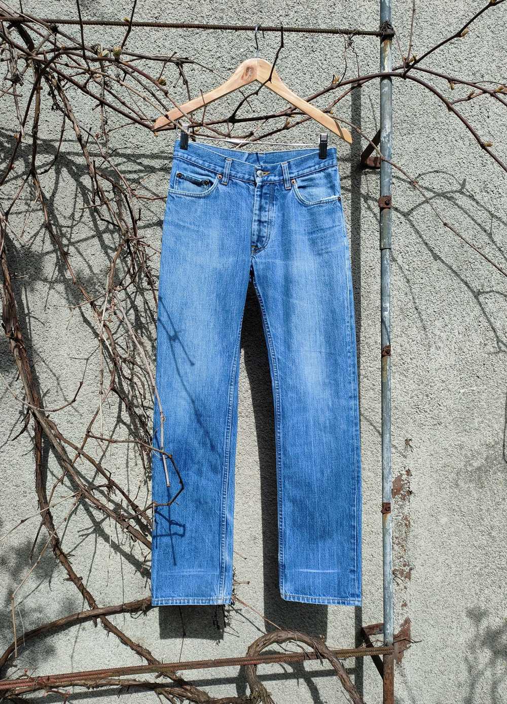 Helmut Lang 1998 Helmut Lang Faded Jeans - image 1