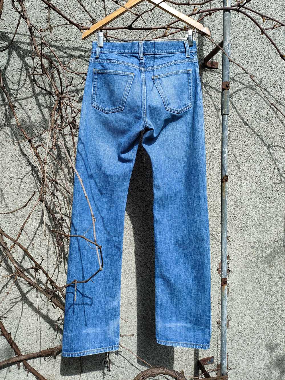 Helmut Lang 1998 Helmut Lang Faded Jeans - image 2