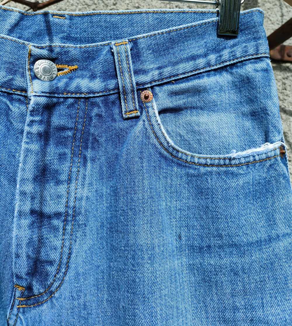 Helmut Lang 1998 Helmut Lang Faded Jeans - image 3