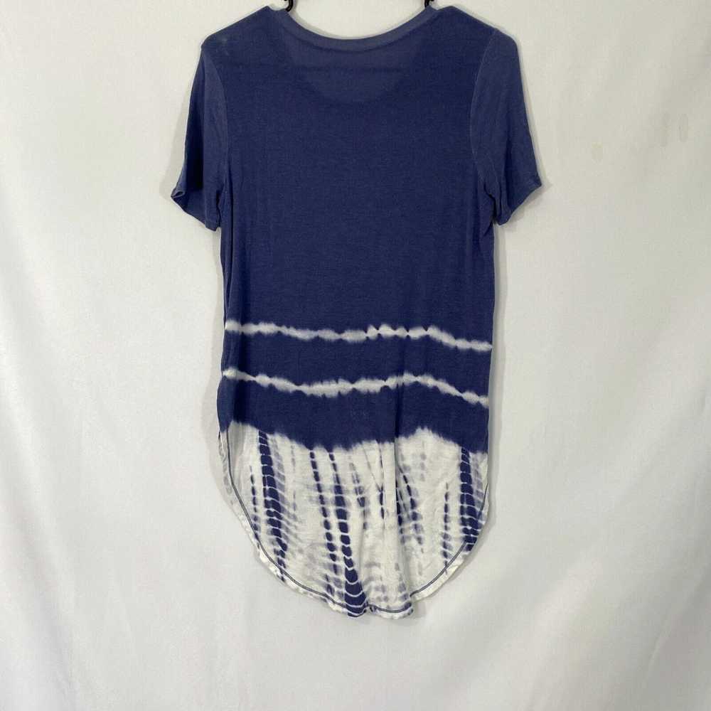 Vintage Mudd Womens Blue Round Neck Short Sleeves… - image 2