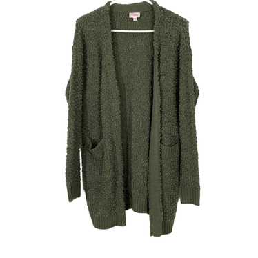 Vintage Pulse Boutique Womens Green Long Sleeves … - image 1