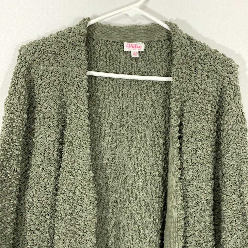 Vintage Pulse Boutique Womens Green Long Sleeves … - image 3