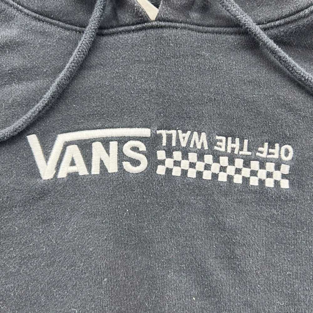 Vans VANS Hoodie Size M Youth Crop Off The Wall S… - image 3