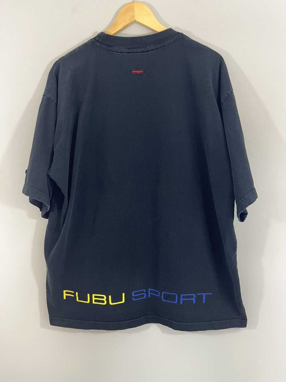 Fubu × Vintage Vintage Faded FUBU Sports Oversize… - image 5