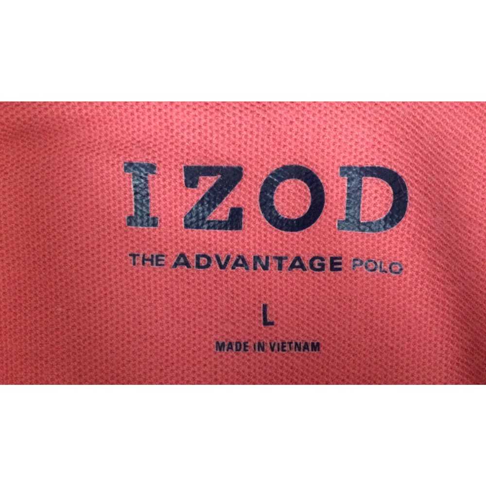 Izod IZOD The Advantage Polo Mens Size L Striped … - image 3