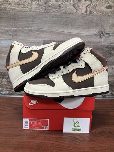 Nike Nike Dunk High SE Baroque Brown Size 10 - image 1