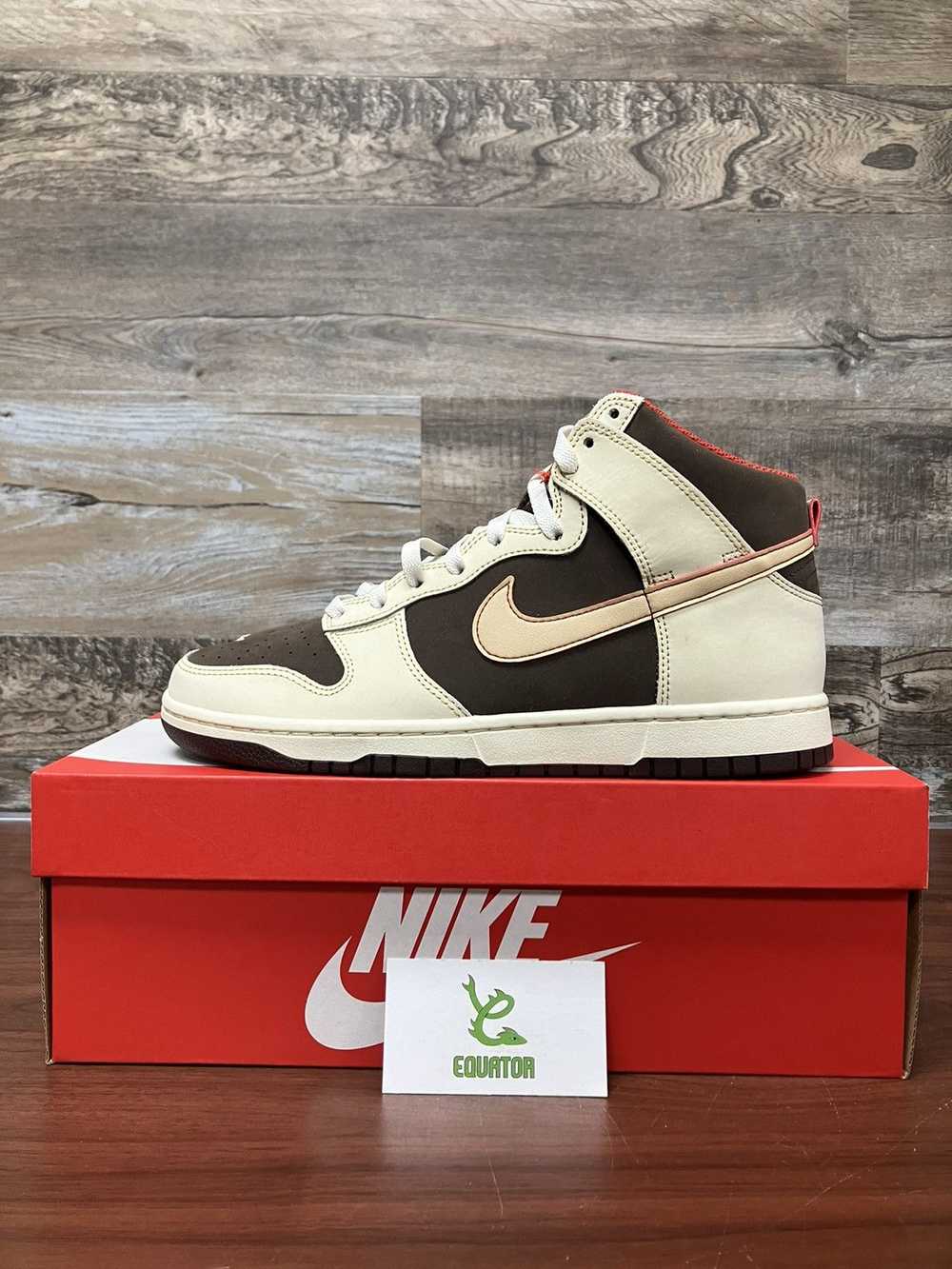 Nike Nike Dunk High SE Baroque Brown Size 10 - image 4