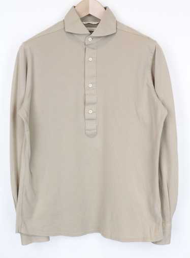 Suitsupply 39/15 1/2 Beige Polo Cotton Extra Slim 