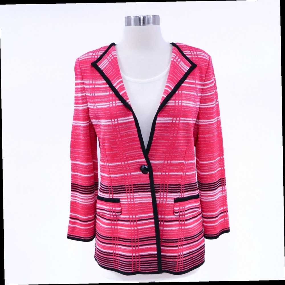 Vintage Ming Wang Cardigan Blazer Jacket Shell To… - image 1