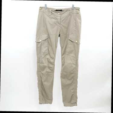 Vintage Weekend Max Mara Cargo Pants US8 38 Khaki… - image 1