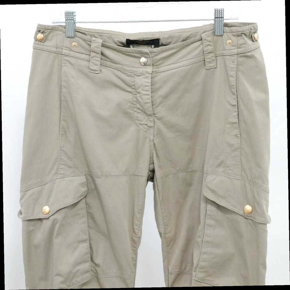 Vintage Weekend Max Mara Cargo Pants US8 38 Khaki… - image 2