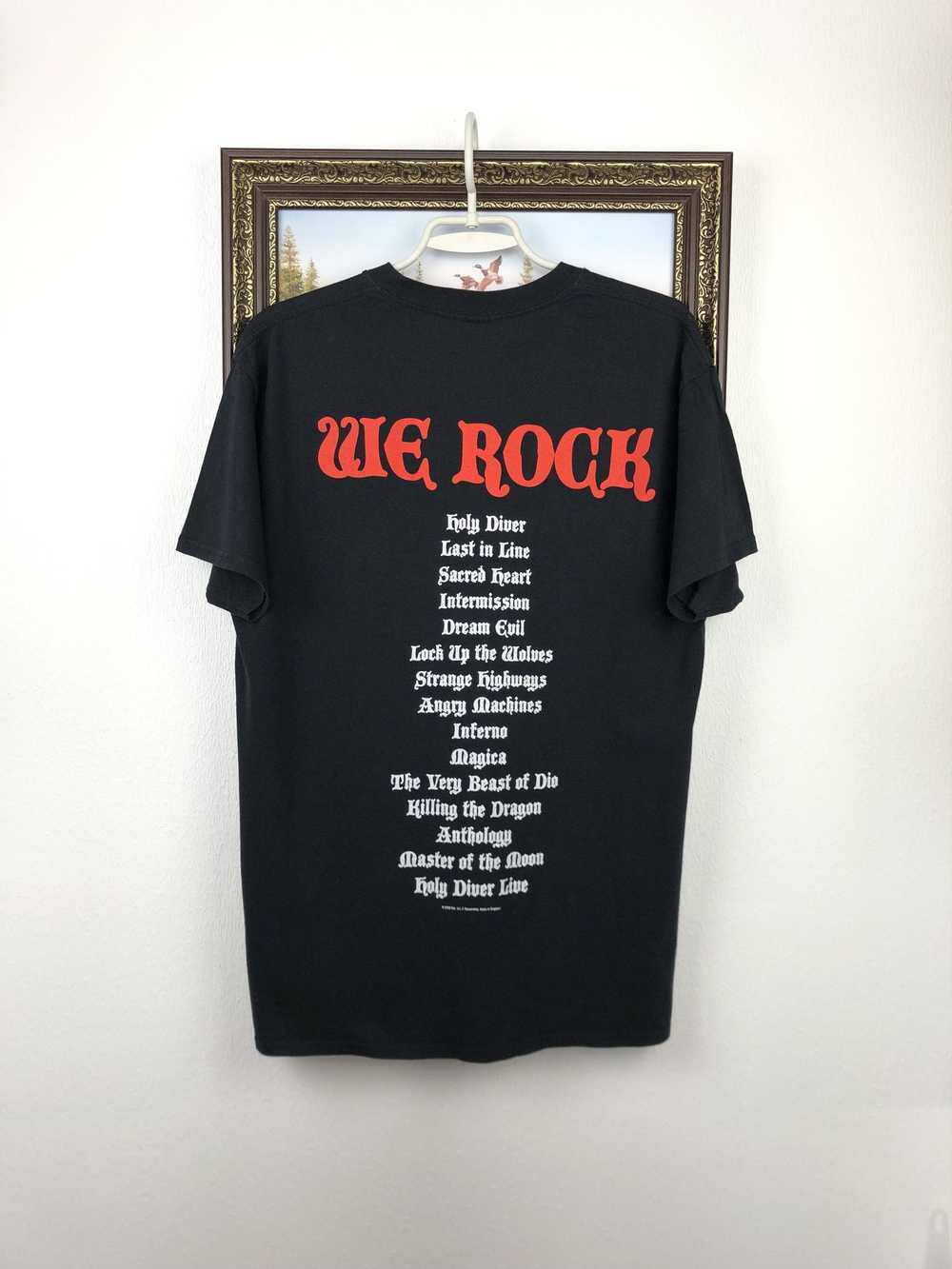 Band Tees × Rare × Vintage Vintage Dio Tour Shirt… - image 7