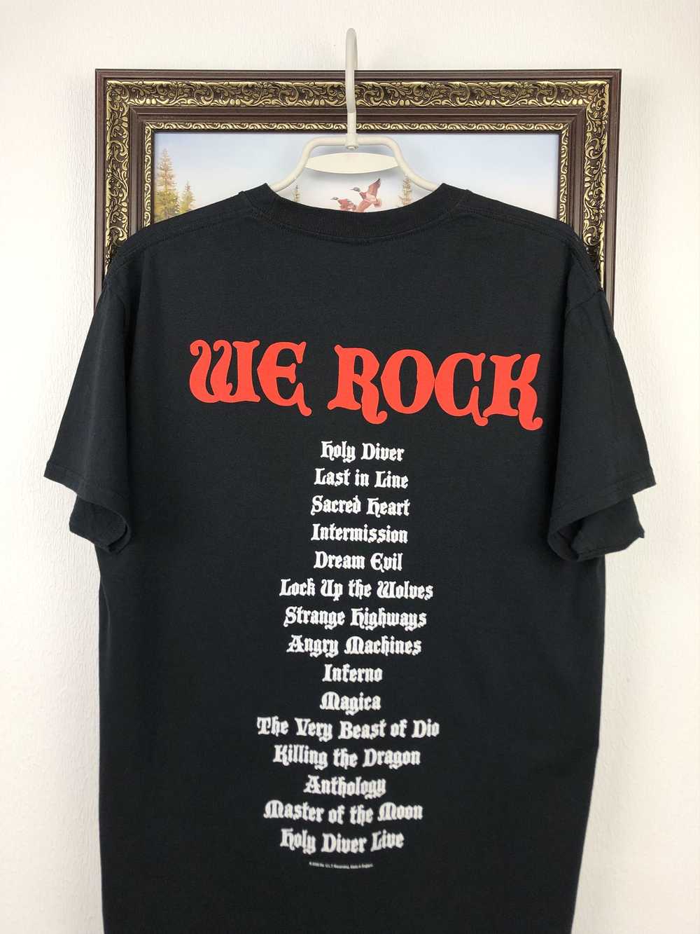 Band Tees × Rare × Vintage Vintage Dio Tour Shirt… - image 8