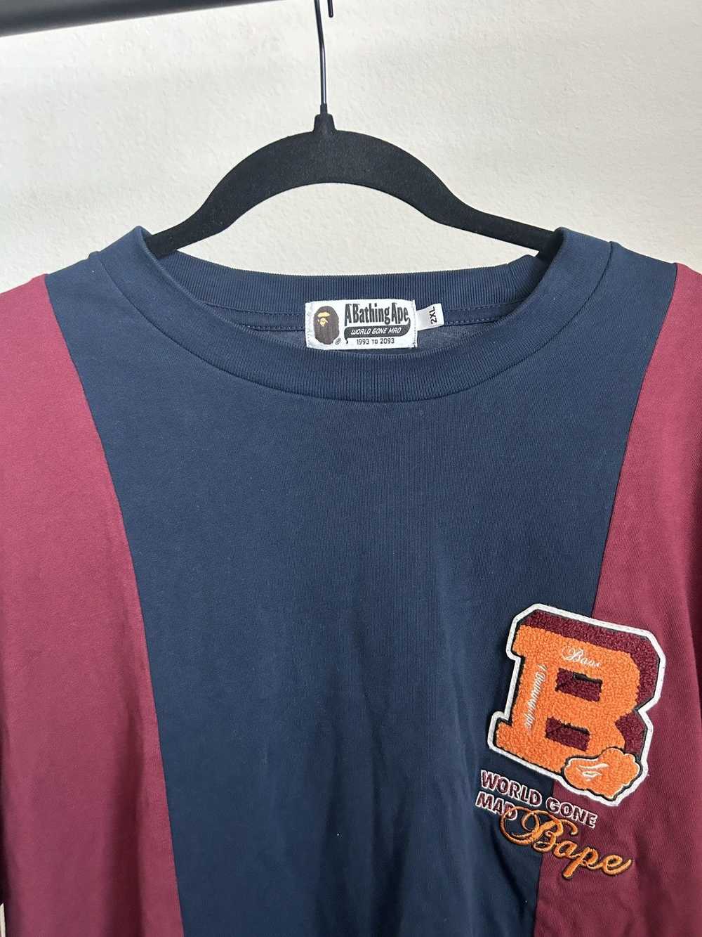 Bape Bape Badges Color Blocking Tee - image 2