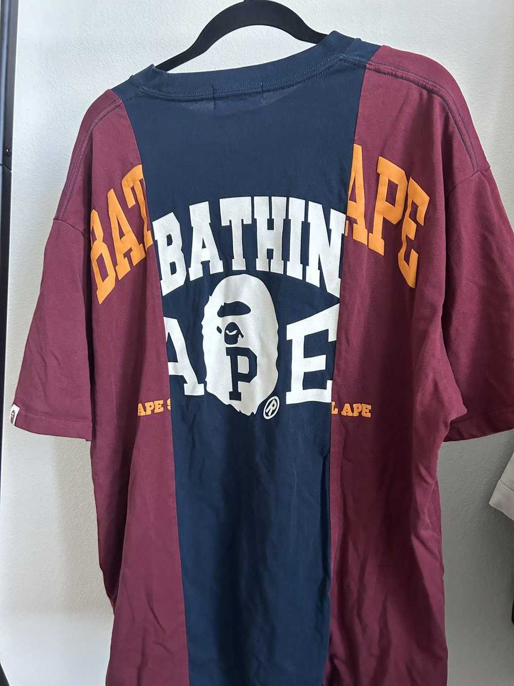 Bape Bape Badges Color Blocking Tee - image 3