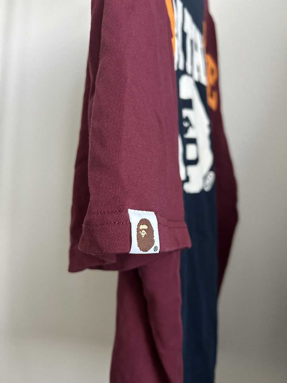 Bape Bape Badges Color Blocking Tee - image 5