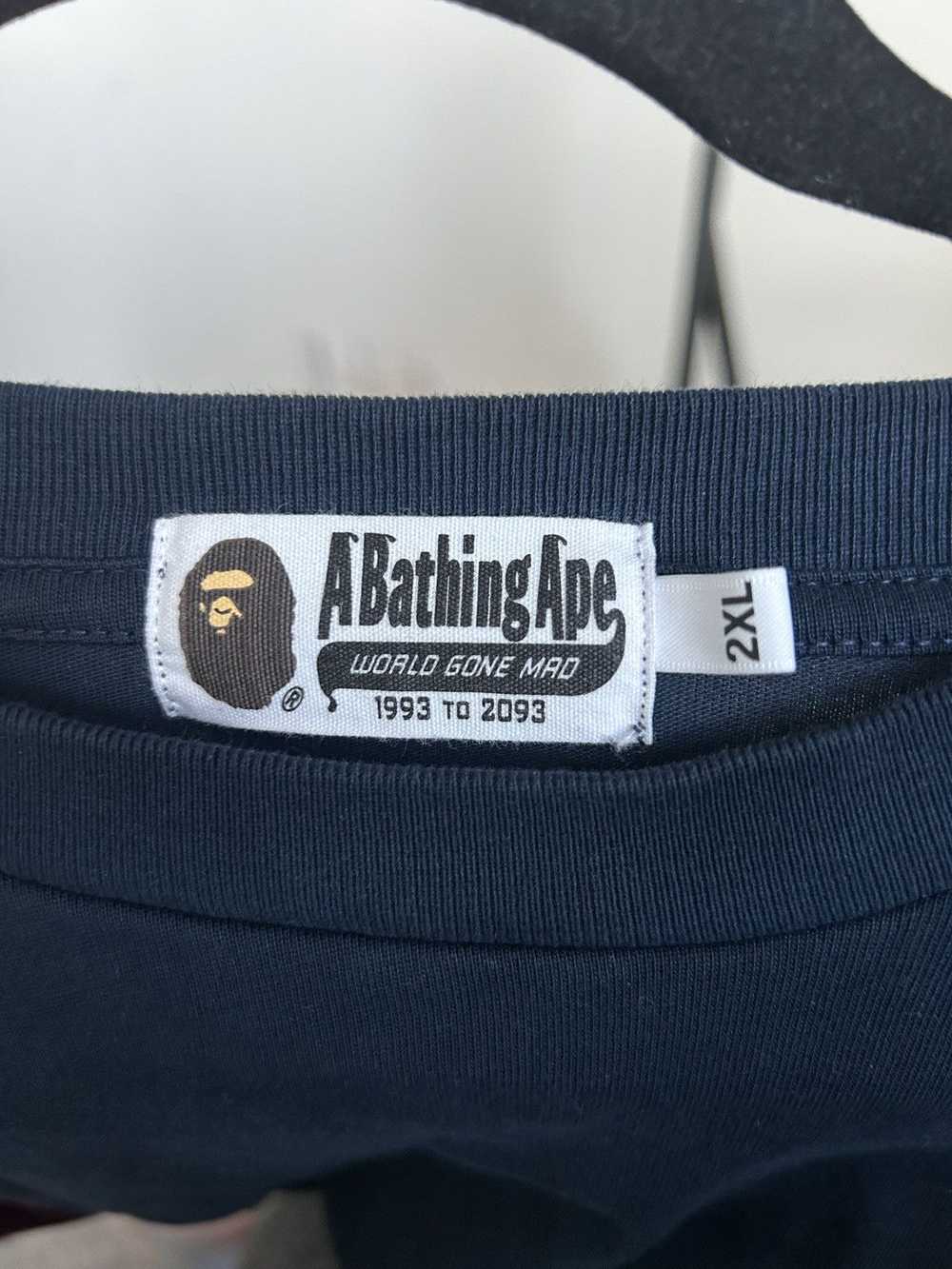 Bape Bape Badges Color Blocking Tee - image 6