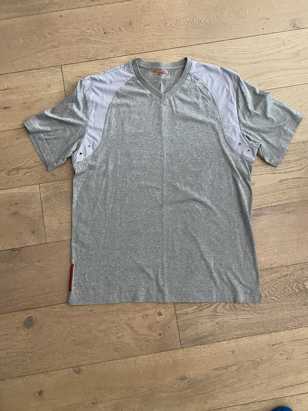 Prada Vintage Prada Sport tech shirt t-shirt Line… - image 6