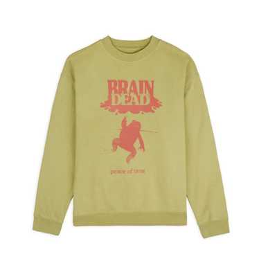 Brain Dead Peace of Time Frog Sweatshirt (M/L) - image 1