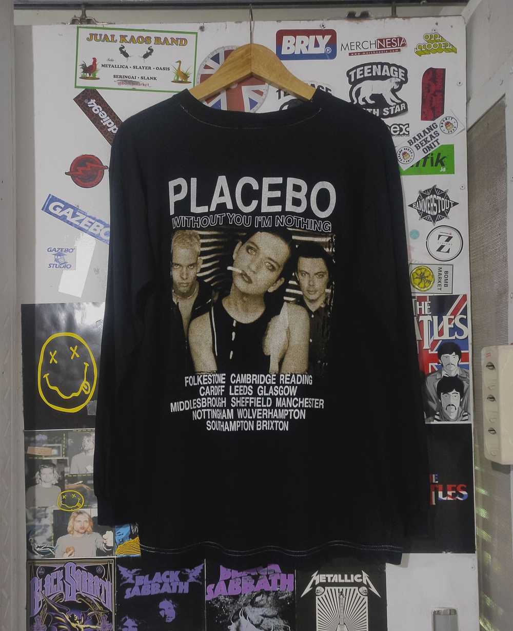 Band Tees × Tour Tee × Vintage Placebo Without Yo… - image 2