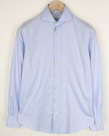 Suitsupply 37/14 1/2 Extra Slim Blue Cotton Cutawa