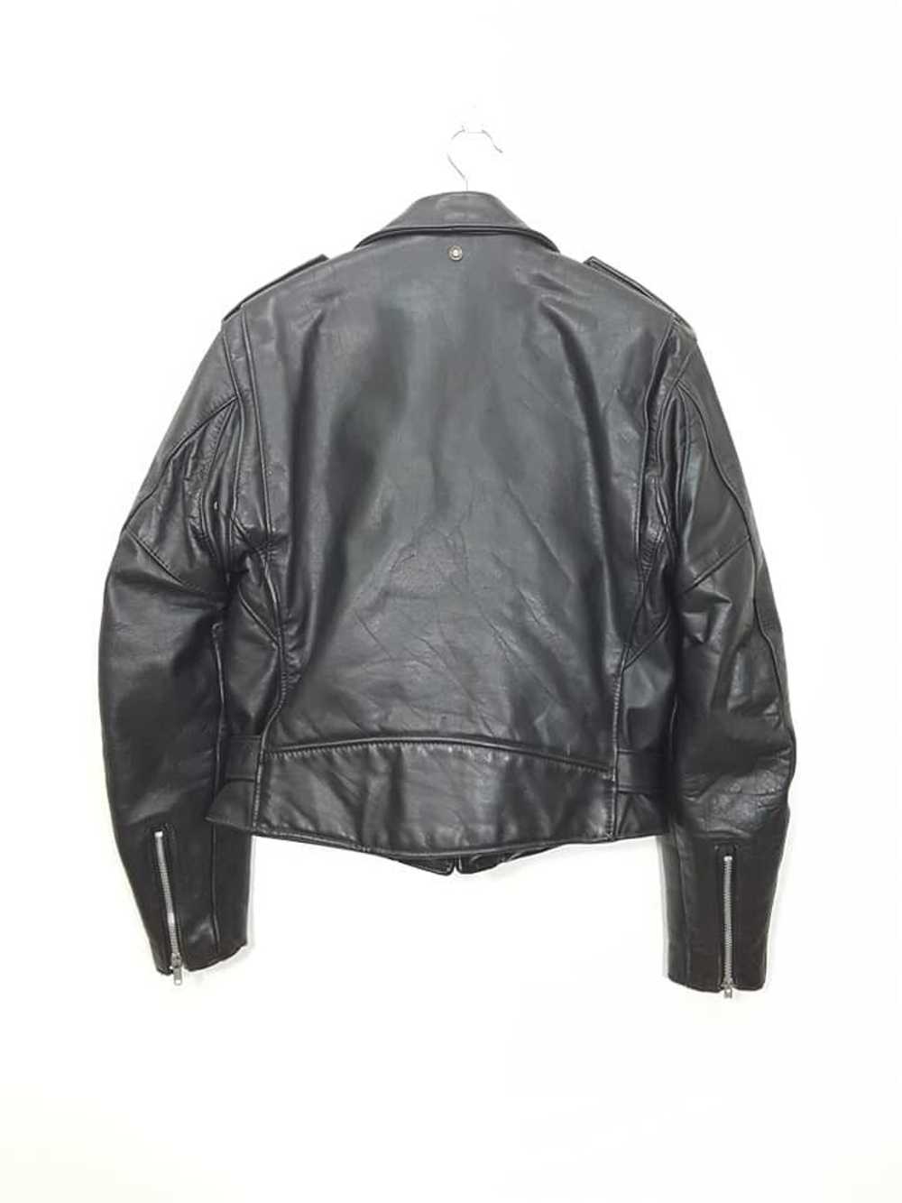 Schott × Vintage Vtg. Schott Perfecto 618 Leather… - image 7