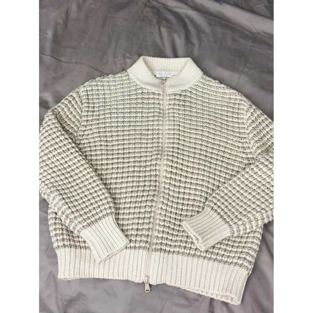 Brunello Cucinelli Wool cardigan - image 4