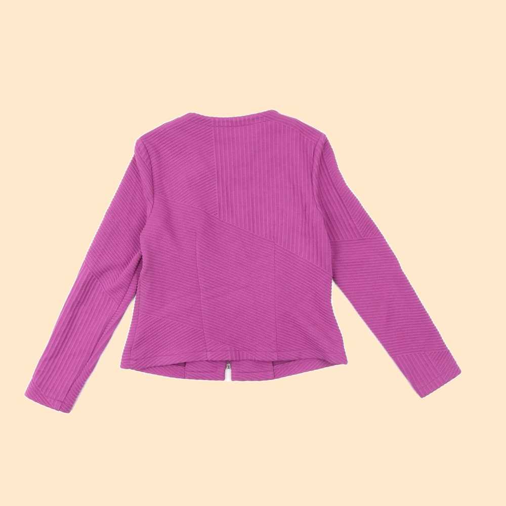 Vintage Stylish Marks and Spencer Ladies Purple F… - image 2