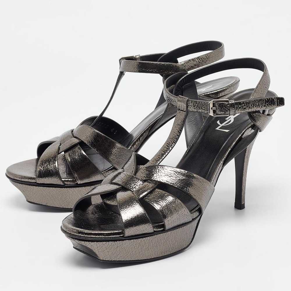 Saint Laurent Patent leather sandal - image 2