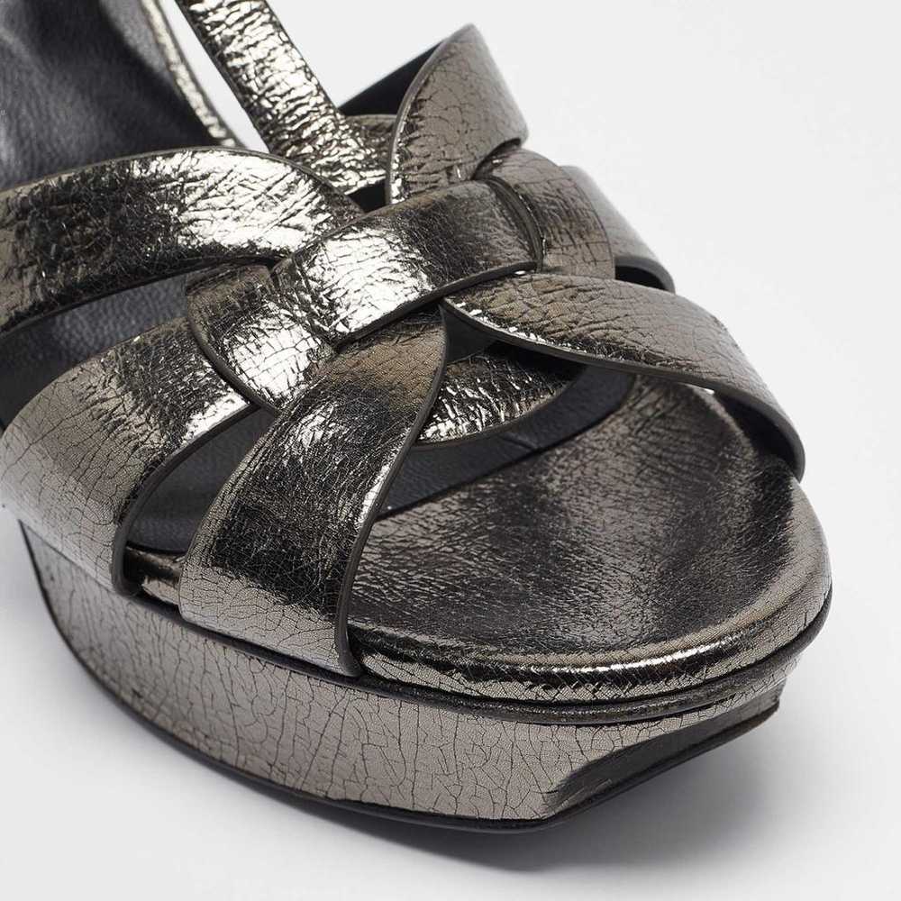 Saint Laurent Patent leather sandal - image 7