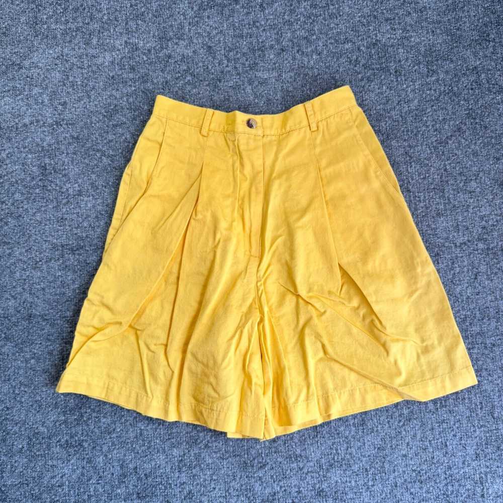 Vintage Vintage Rafaella Pleated Walking Shorts C… - image 1