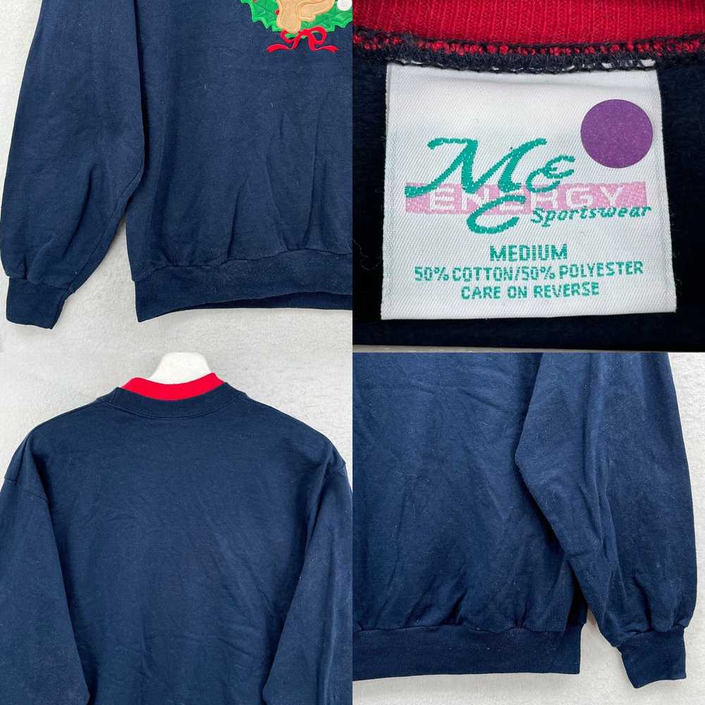 Vintage Vintage Crewneck Sweater Christmas Puppy … - image 4