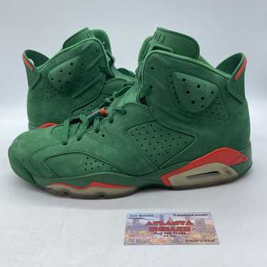 Jordan Brand Air Jordan 6 green suede Gatorade - image 1