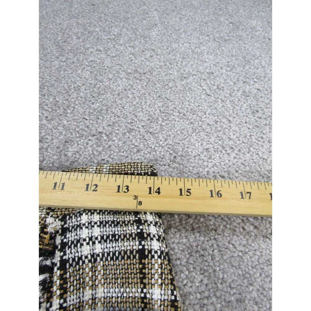 Zara Zara Skirt Womens Medium Brown White Plaid A… - image 4