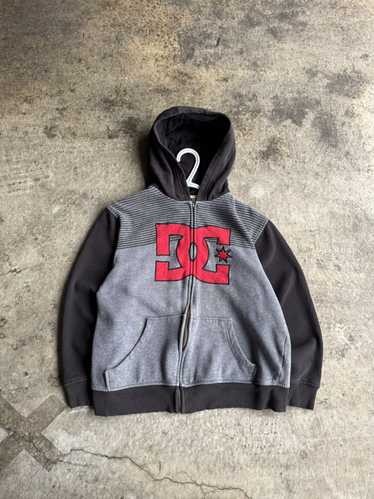 Dc Vintage dc shoes youth sizing zip up Y2K retro… - image 1