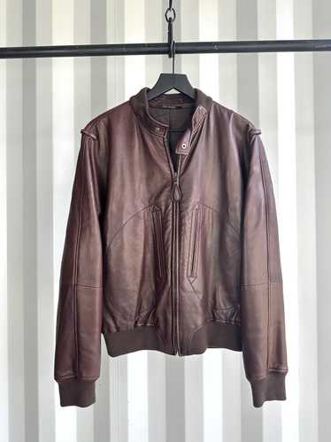 Gucci × Tom Ford Western Leather Jacket Oxblood - image 1