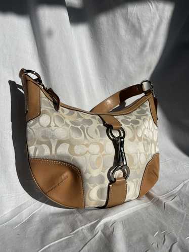 Coach Coach Hampton signature hobo bag