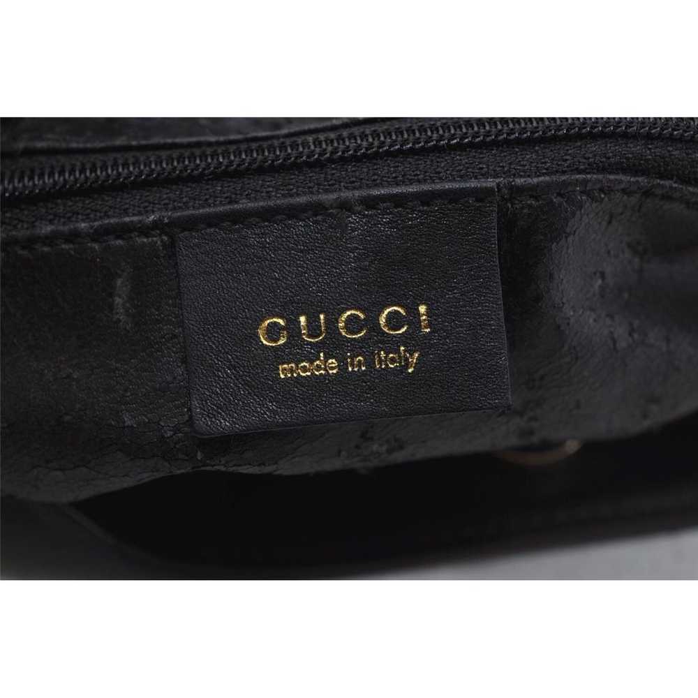 Gucci Bamboo leather handbag - image 6